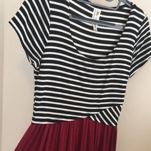 Long casual modest dress